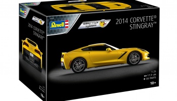 EasyClick auto 07825 - 2014 Corvette Stingray (1:25) - Revell