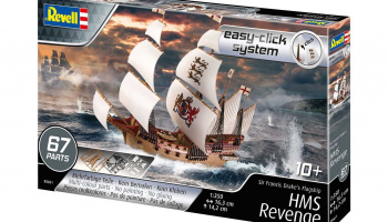 EasyClick loď - HMS Revenge (1:350) – Revell