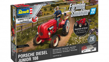 Porsche Junior 108 (Farming Simulator Edition) (1:24) - Revell
