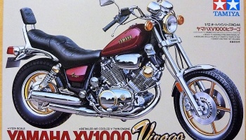 Yamaha Virago XV 1000 (1:12) Model Kit - Tamiya