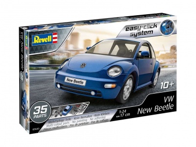 EasyClick ModelSet auto 67643 -  VW New Beetle (1:24) - Revell