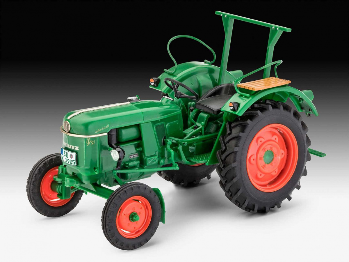 Revell Easy Click System 07821 Tracteur à Construire Deutz D30 Vert échelle 1/24 Maquette 