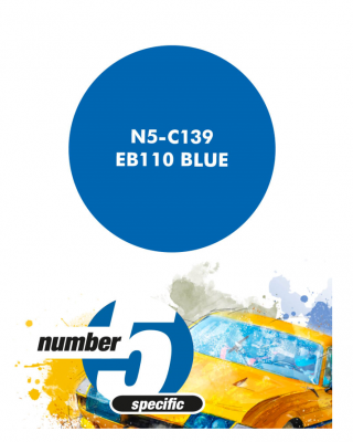 EB110 Blue  Paint for Airbrush 30 ml - Number 5