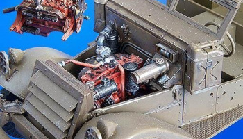1/35 M3 Scout car – engine set