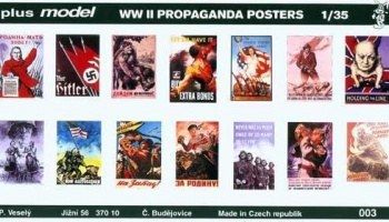 1/35 WW II. Propaganda Posters