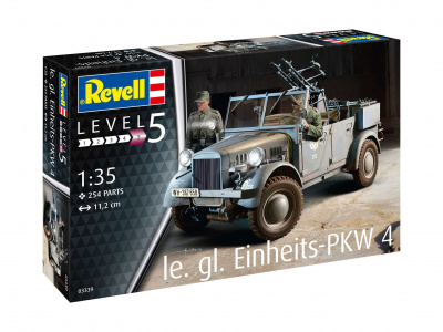 Einheits-PKW Kfz.4 (1:35) Plastic ModelKit military 03339 - Revell