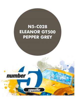 Eleanor GT500 Pepper Grey  Paint for Airbrush 30 ml - Number 5