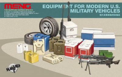Equipment for Modern U.S. Military Vehicles 1/35 - Meng
