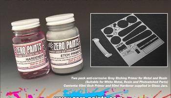 Etch Primer for Metal/Resin 120ml - Zero Paints