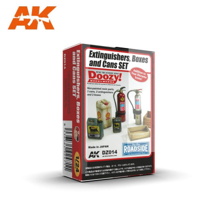 EXTINGUISHERS, BOXES AND CANS SET - AK-Interactive