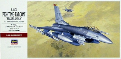 F-16CJ Night Falcon Misawa Japan (1:48) - Hasegawa