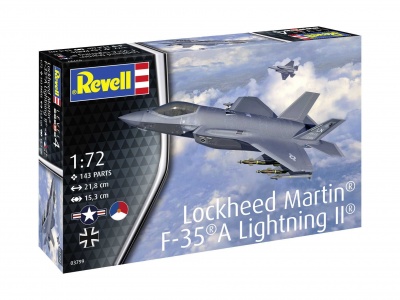 F-35A (1:72) Plastic ModelKit letadlo 03799 - Revell