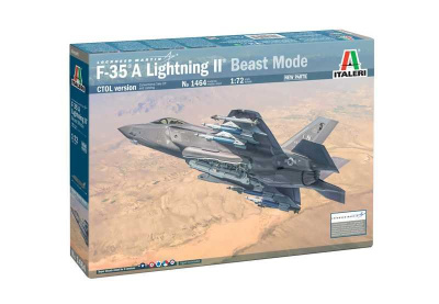 F-35A Lightning II (Beast Mode) (1:72) Model Kit letadlo 1464 - Italeri