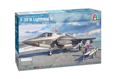 F-35B STOVL version (1:48)- Model Kit letadlo 2810 - Italeri