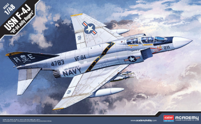 F-4J "VF-84 JOLLY ROGERS" (1:48) Model Kit letadlo 12305 - Academy