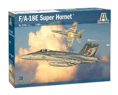 F/A-18 E SUPER HORNET (1:48) Model Kit 2791 - Italeri