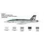 F/A-18 E SUPER HORNET (1:48) Model Kit 2791 - Italeri