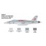 F/A-18 E SUPER HORNET (1:48) Model Kit 2791 - Italeri