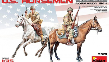 1/35 U.S. Horsemen. Normandy 1944