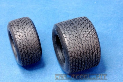 F1 Rain Tire 1980s 1/20 - Model Factory Hiro