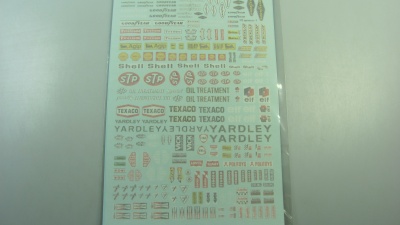 F1 Sponsor 1970´ Decal  - Model Factory Hiro