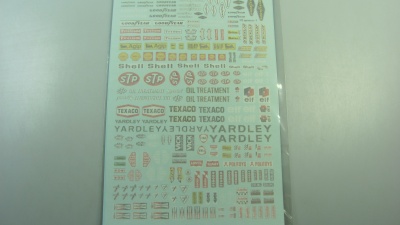 F1 Sponsor 1970´ Decal  - Model Factory Hiro