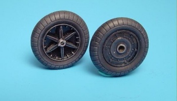 1/32 Bf 109F wheels & paint masks