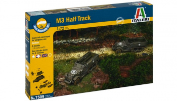Fast Assembly military 7509 - M3A1 HALF TRACK (1:72)