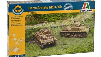 Fast Assembly tanky 7517 - Carro Armato M13/40 (1:72)