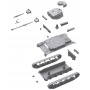 Fast Assembly tanky 7514 - Sd.Kfz.161 Pz.Kpfw.IV Ausf. F1/F2 (1:72) - Italeri