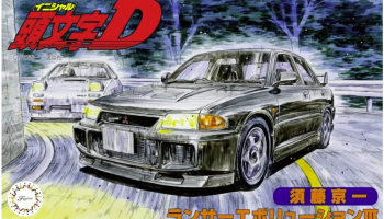 Initial D Mitsubishi Lancer Evolution III - Kyoichi Sudo 1/24 - Fujimi