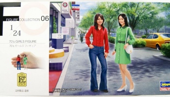 70's Girls Figure 1/24 - Hasegawa