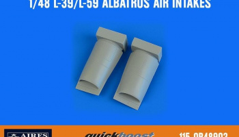 1/48 L-39/L-59 Albatros air intakes for TRUMPETER kit