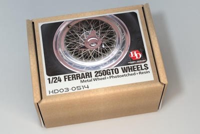 Ferrari 250GTO Wheels For Fujimi - Hobby Design