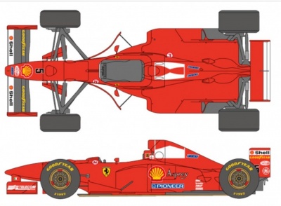 Ferrari 310B Scuderia Ferrari Team sponsored by Asprey Shell #5, 6 1:20 - Shunko Models