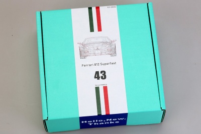 Ferrari 812 Superfast 1/43 - Alpha Model