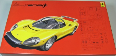 Ferrari Dino 206 GT 1/24 - Fujimi