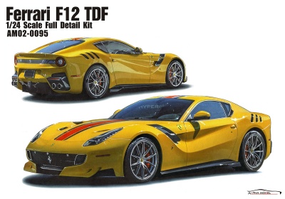 Ferrari F12 TDF 1/24 - Alpha Model