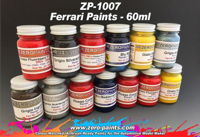 Ferrari/Maserati Blue Le Mans Mica 60ml - Zero Paints