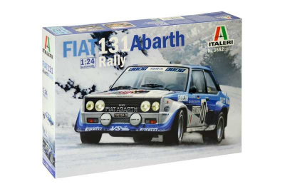 FIAT 131 Abarth Rally (1:24) Model Kit 3662 - Italeri
