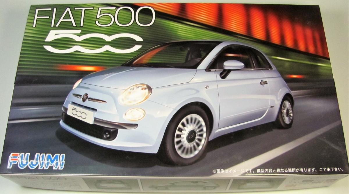Fiat 500 - Fujimi | Car-model-kit.com