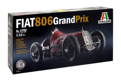 FIAT 806 GRAND PRIX (1:12) Model Kit 4702 - Italeri