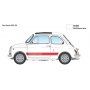 FIAT Abarth 695SS/Assetto Corsa (1:12) Model Kit 4705 - Italeri