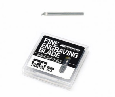 Fine Engraving Blade 0,1mm for 74139 - Tamiya