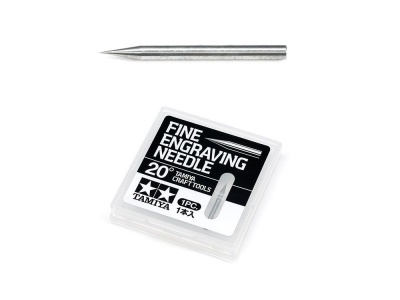 Fine Engraving Needle 20° - Tamiya