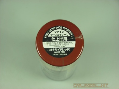 Fine Surface Primer L - Oxide Red - Tamiya