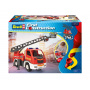 First Construction truck - Ladder Fire Truck (1:20) - Revell