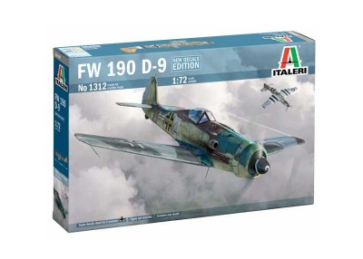 FOCKE WULF FW-190 D-9 (1:72) Model Kit letadlo 1312 - Italeri