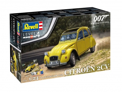 "For Your Eyes Only" Citroen 2 CV Gift-Set James Bond (1:24) - Revell