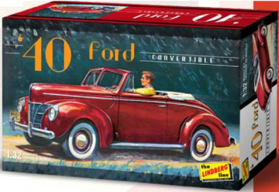 Ford Convertible Car 1940 - Lindberg